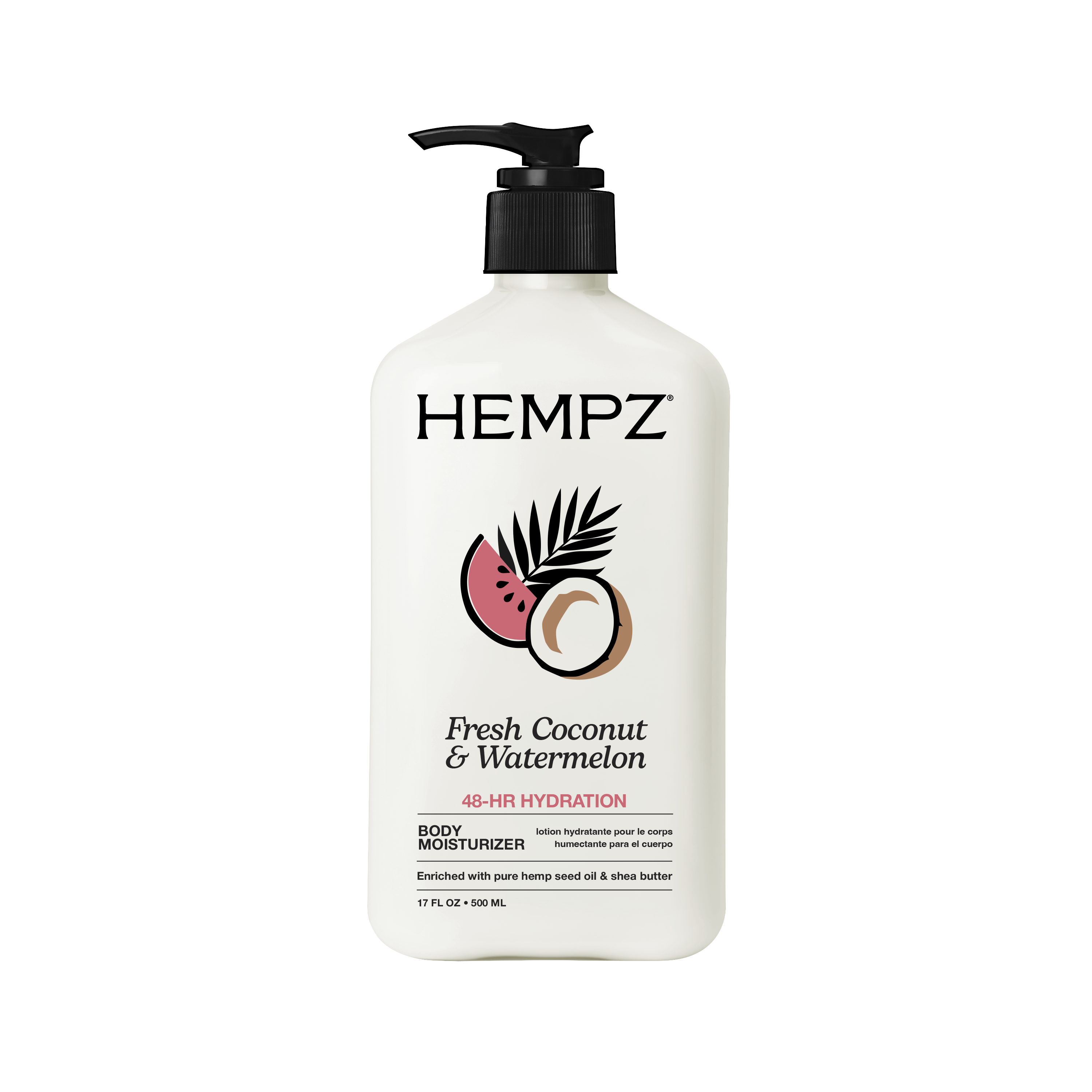 Fresh Coconut & Watermelon Herbal Body Moisturizer