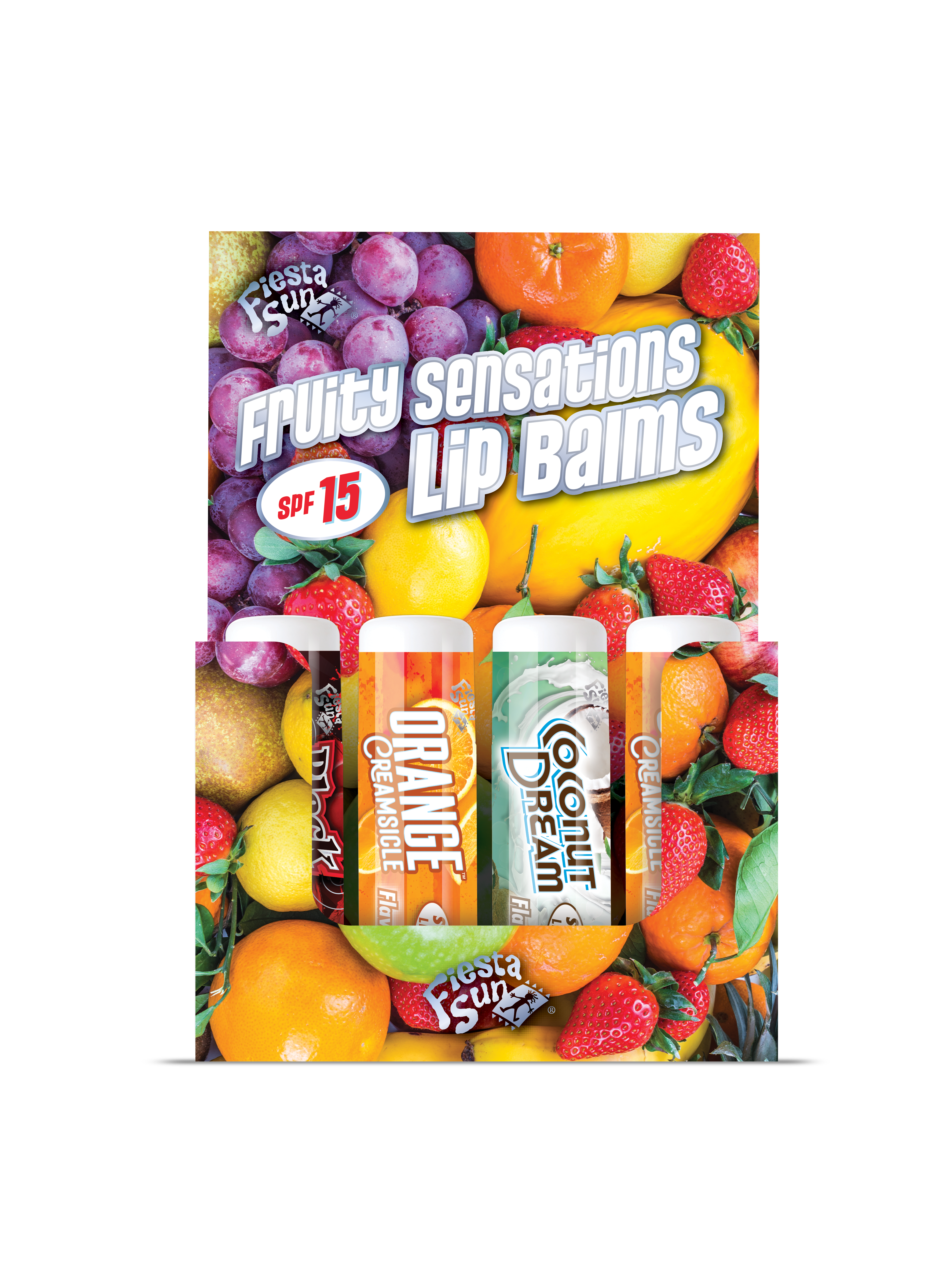 Fruity Scentsations™ Ultra Moisturizing Lip Balm Display