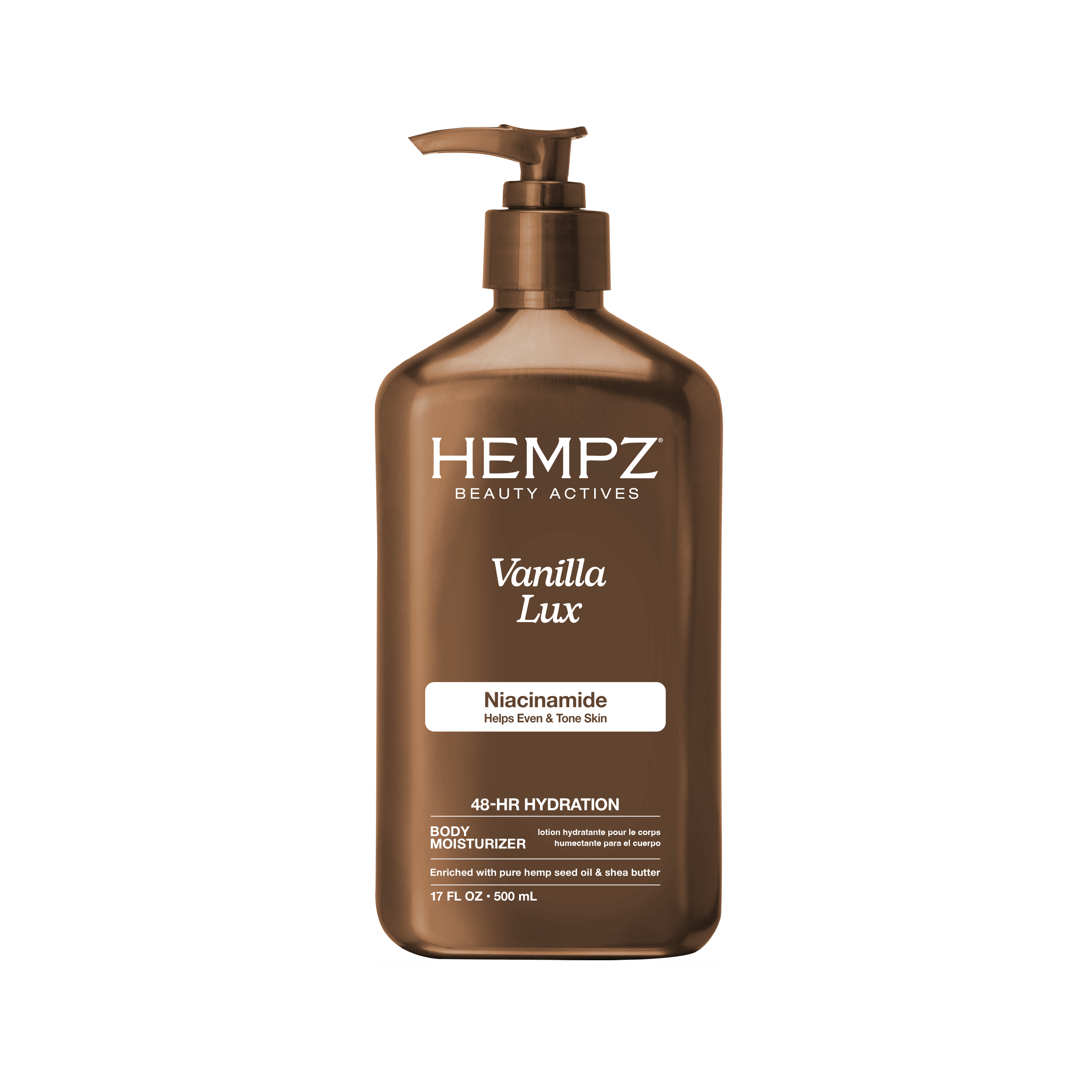 Vanilla Lux Herbal Body Moisturizer with Niacinamide
