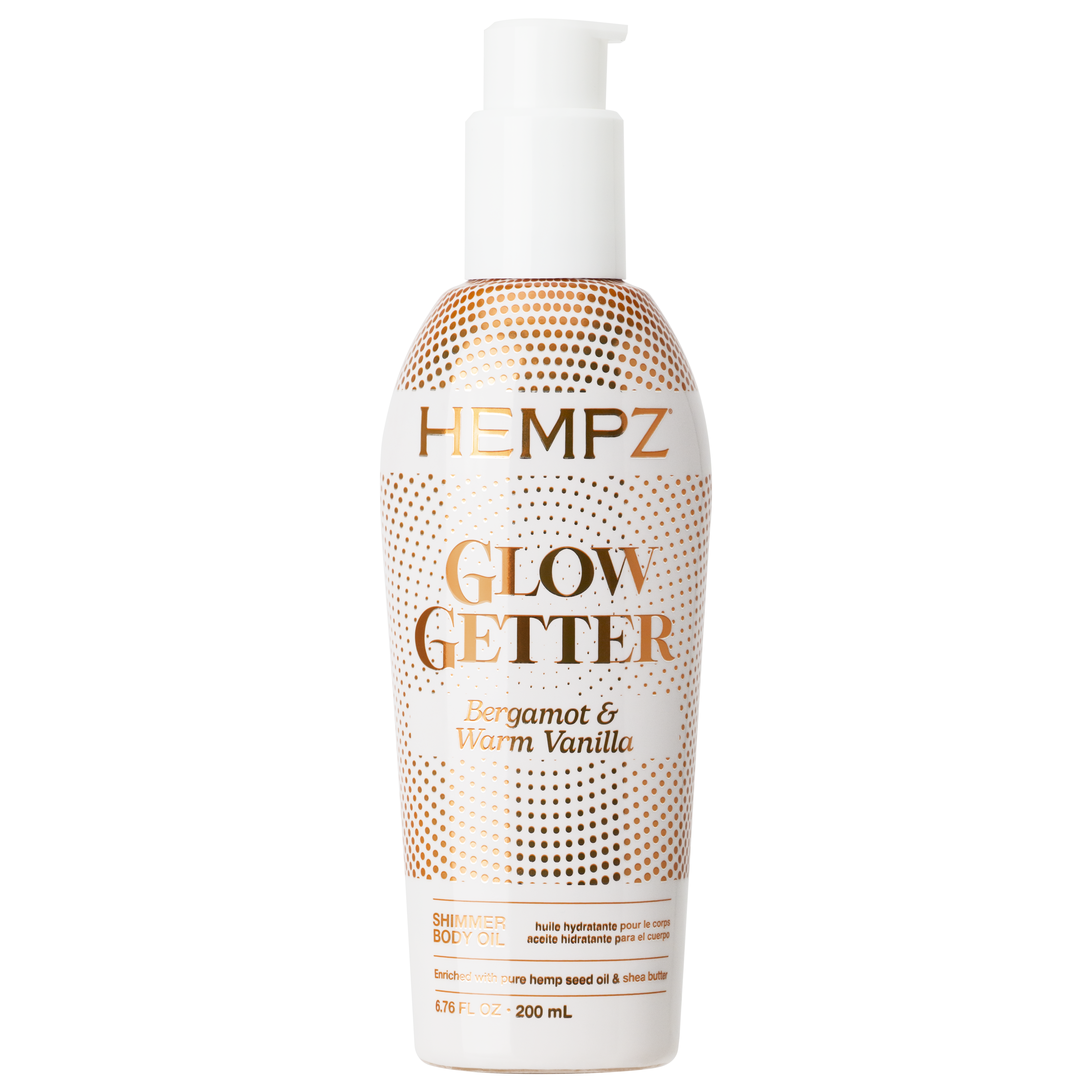 Glow Getter Herbal Body Oil with Shimmer