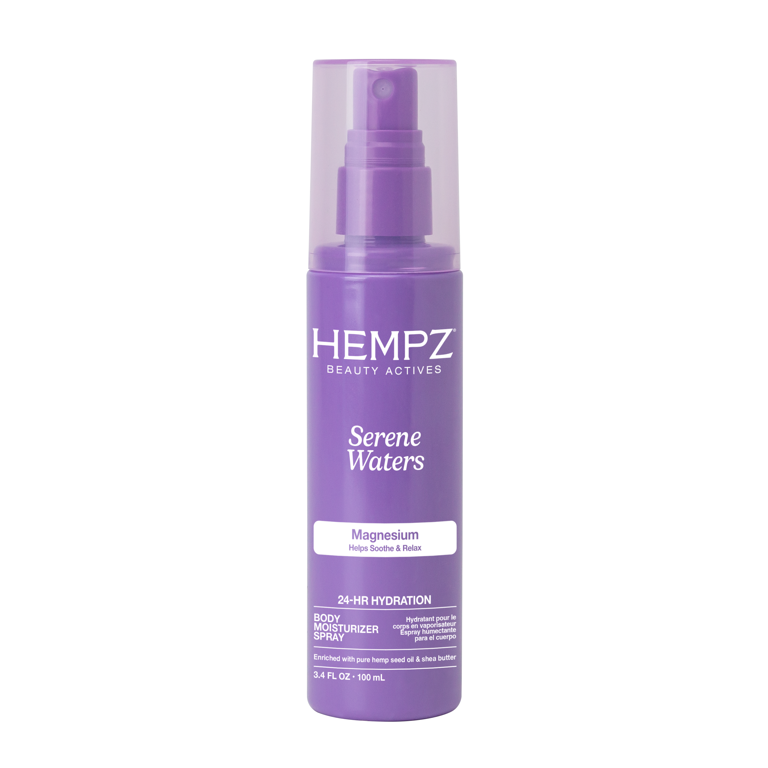 Beauty Actives Serene Waters Moisturizing Body Fragrance Spray with Magnesium